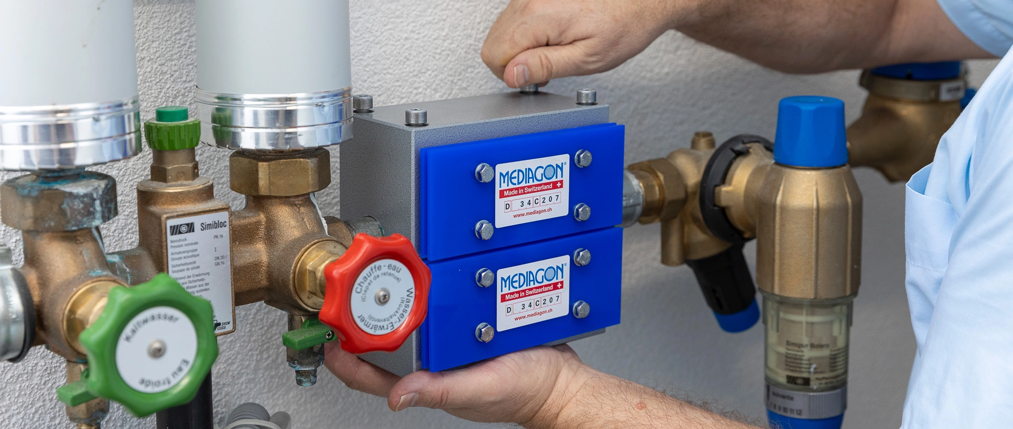 Einfachste Montage - Mediagon